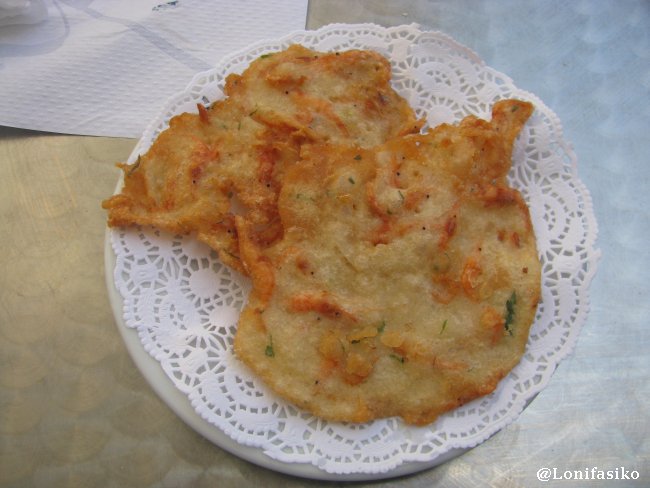 Tortita de camarones, algo que no puede faltar en tierras gaditanas