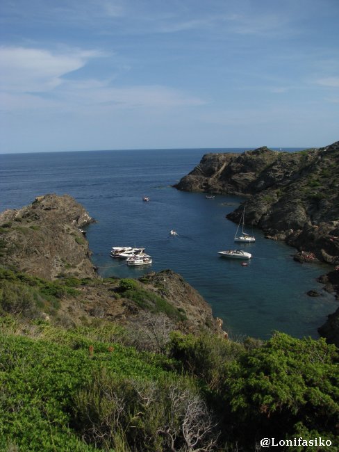 Cala en el Cap de Creus, en la Costa Brava