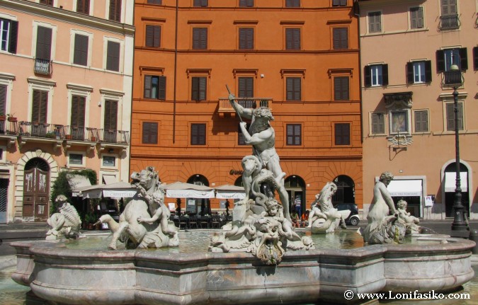 Fuentes de Roma en Piazza Navona