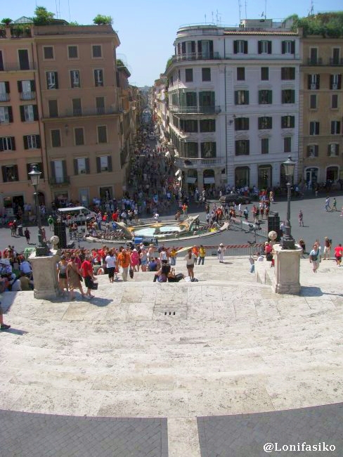 Piazza Spagna en Roma