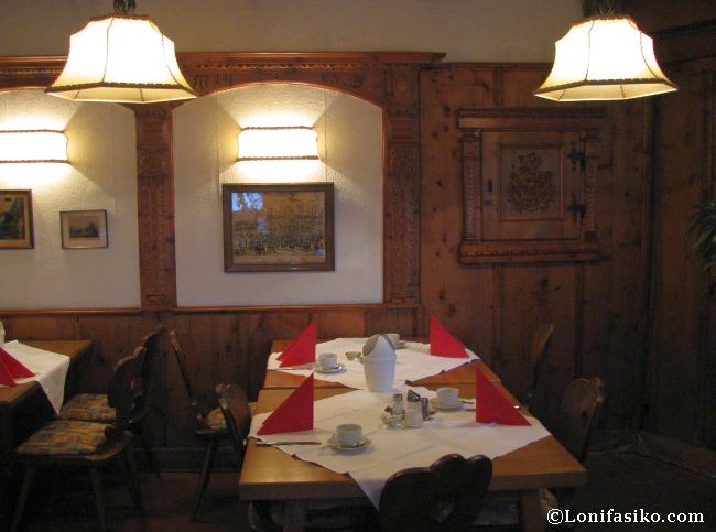 Salón de desayuno del Hotel Heimgartl en Innsbruck