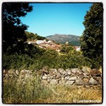 Vistas sobre Candelario, precioso pueblo de montaña en la Sierra de Béjar