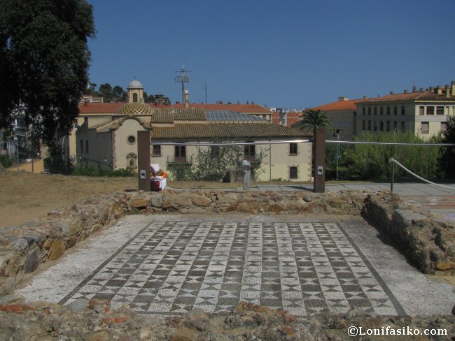 Villa romana Ametllers Tossa de Mar fotos mosaico