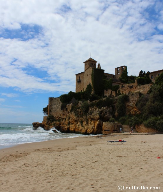 Playa y Castillo de Tamarit Altafullla Camí de Ronda 