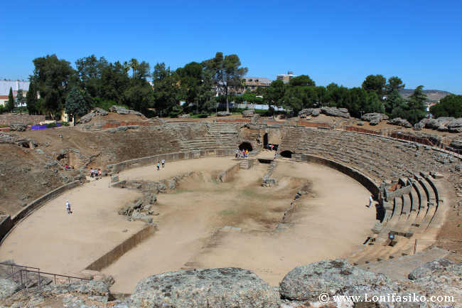 Anfiteatro romano de Mérida, la historia también ha tenido su hueco en el 2013