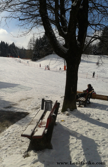 Zona de Igls, desde donde se coge el teleférico PatscherkofelBahn