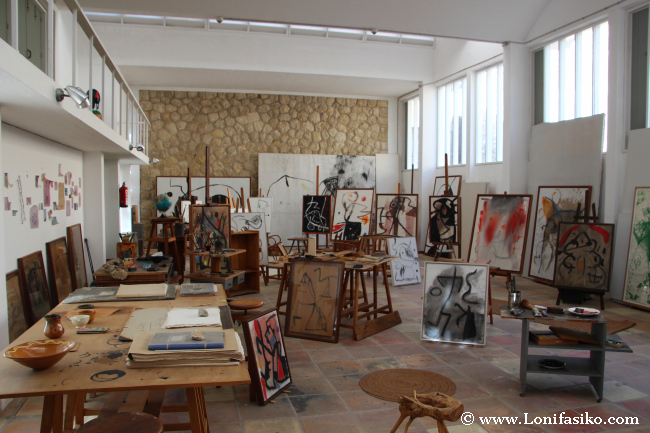 Taller y centro de trabajo de Joan Miró en Palma de Mallorca