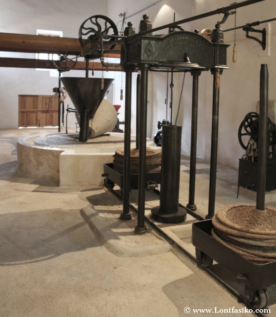 La almazara cuidadosamente restaurada de Es Galatzó