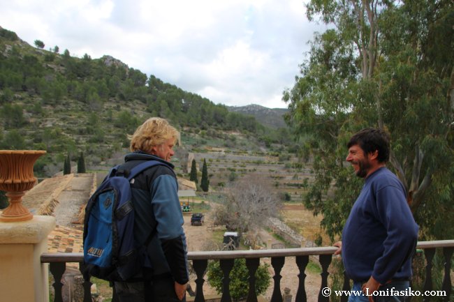 Martin y Biel, impulsores de Gesnatur, entusiastas de la finca pública Es Galatzó