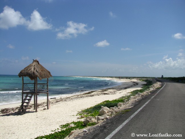 Playa Bonita, una de las mejores playas salvajes en Cozumel