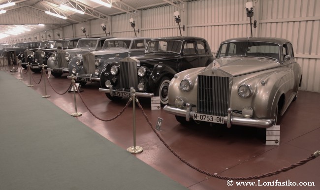 Rolls-Royce de diferentes épocas en Torre Loizaga