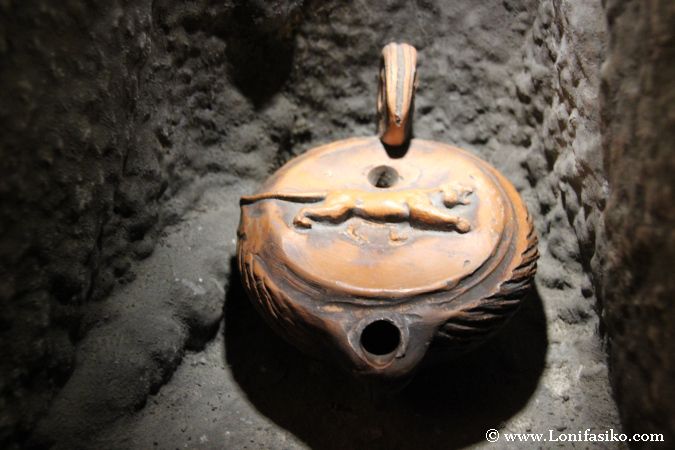 Reproducción de utensilio romano utilizado en las minas de Arditurri