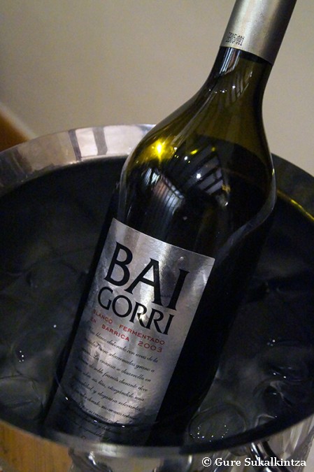Baigorri blanco fermentado en barrica