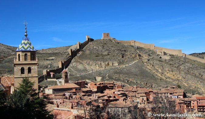Albarracín y su impresionante perímetro amurallado
