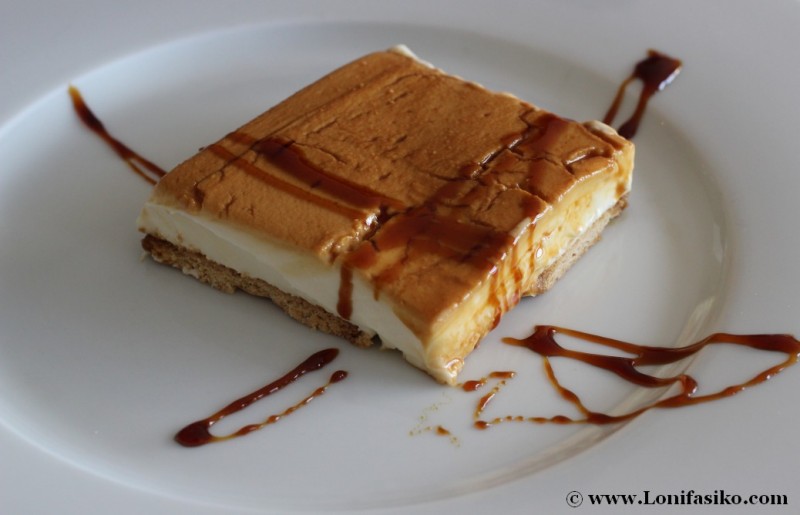 Tarta de queso casera