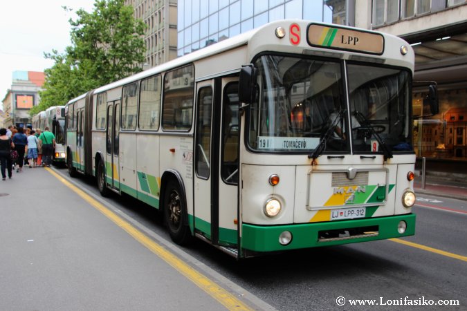 Transporte público en Liubliana