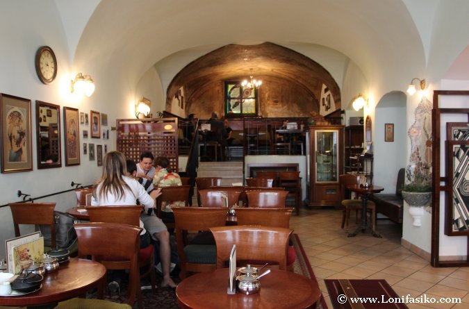 Café clásico en Liubliana