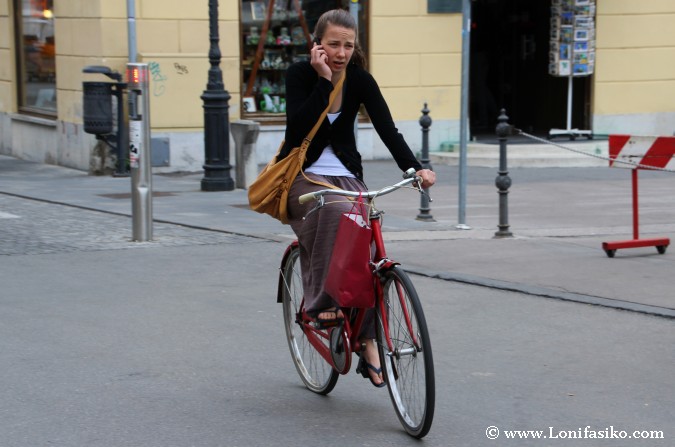 Recorrer Liubliana en bicicleta