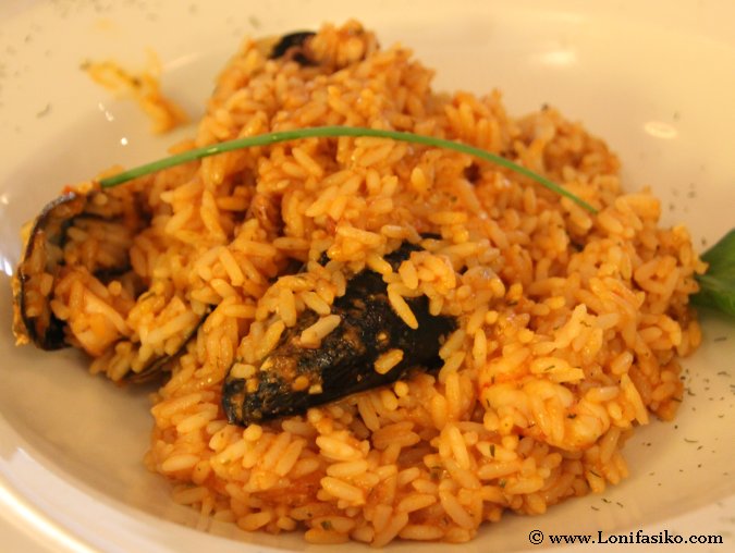 Rissoto marinero en Eslovenia