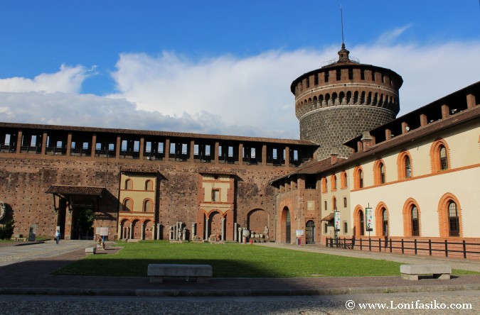 Castillo Sforzesco de Milán