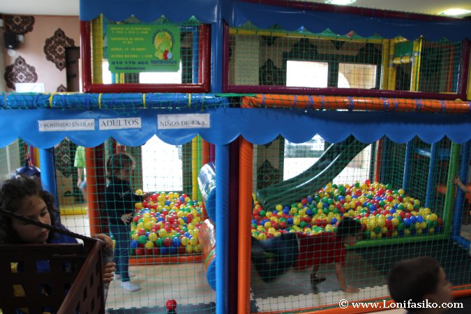 Parque infantil para niños en Cabárceno
