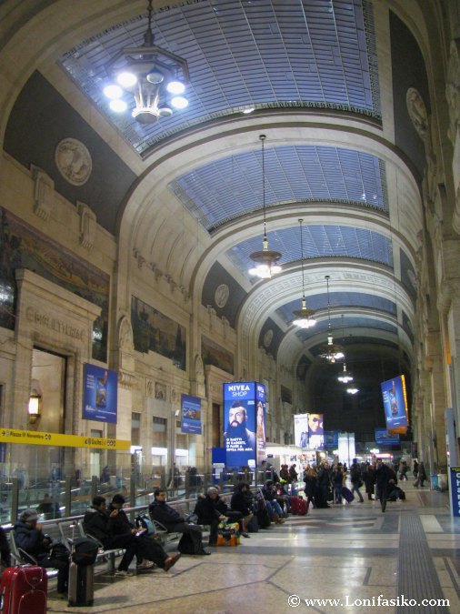 Decoración Estación Milano Centrale
