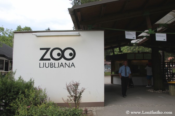 Entrada zoo de Liubliana