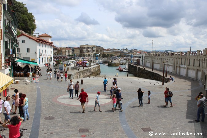 Puerto de Donostia-San Sebastián, antiguo barrio de la Jarana