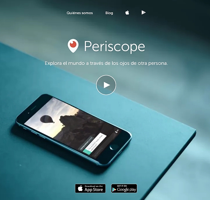 Periscope, la nueva app. de Twitter