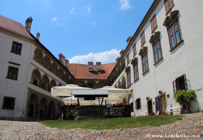 Castillo de Ptuj: patio interior