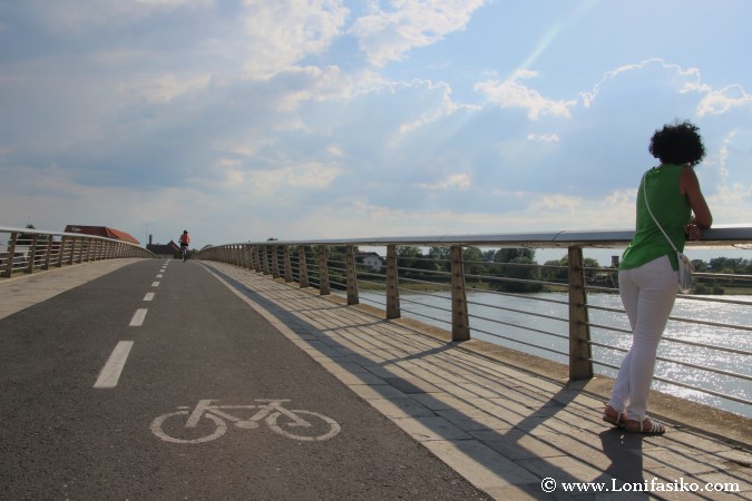 Ptuj: Puente sobre el río Drava