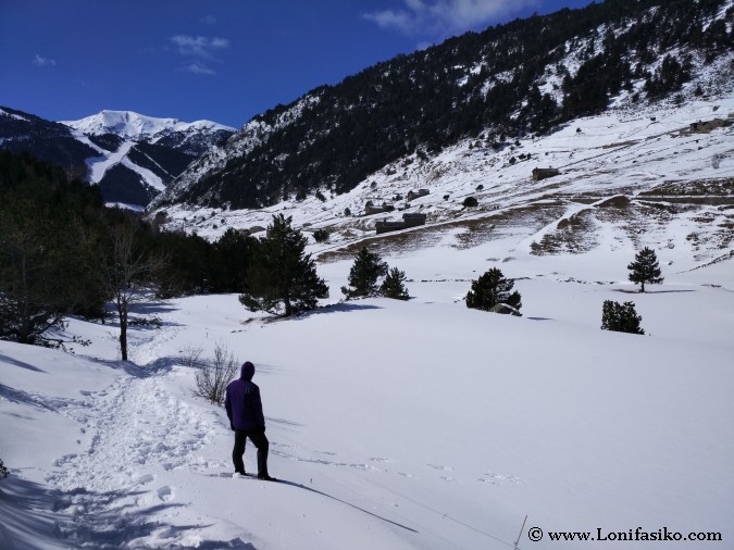 Raquetas nieve Andorra rutas