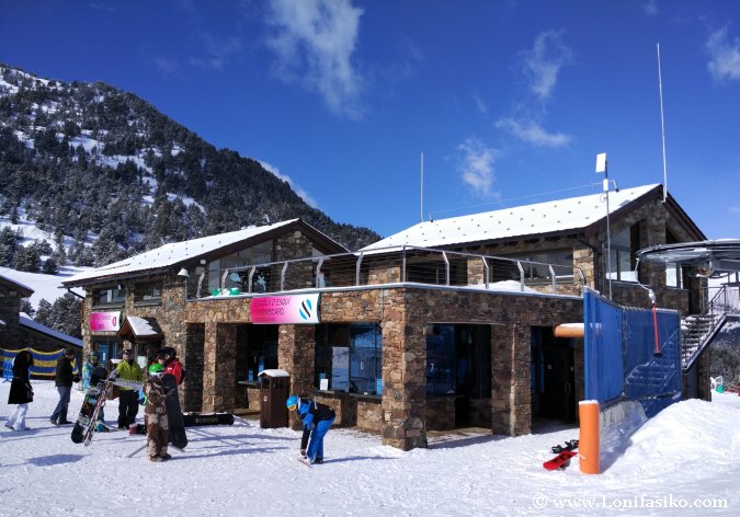 Escuela de esquí Grandvalira sector El Tarter