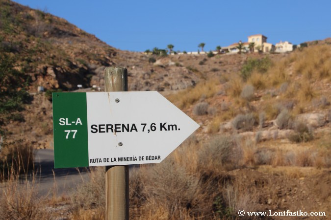 Ruta minería Bédar Almería SL-A77