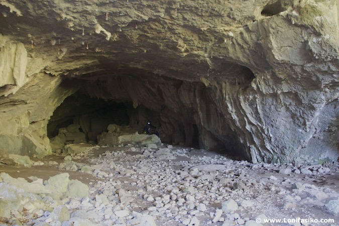 Fotos de la cueva de Baltzola