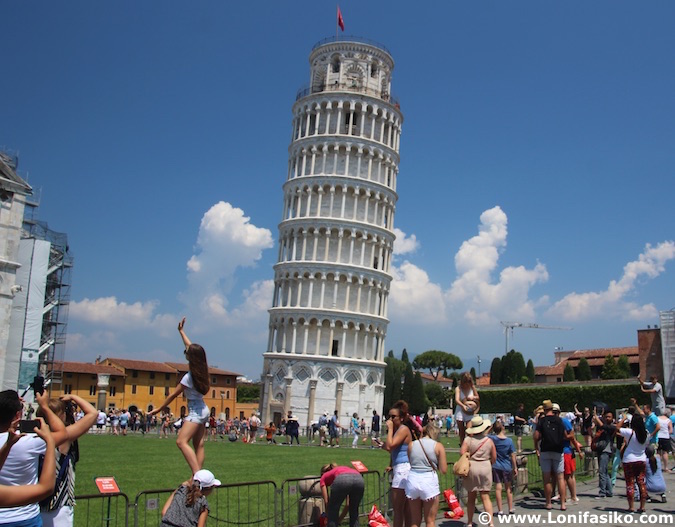 Torre Pisa Fotos divertidas