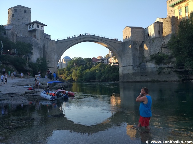 Puente de Mostar en Bosnia