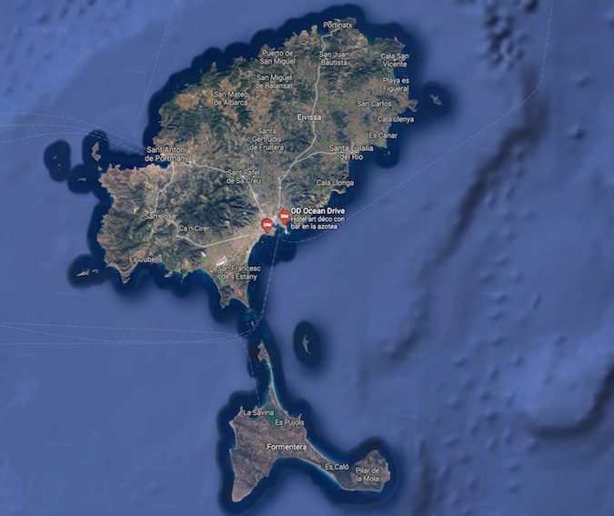 Cómo llegar a Formentera y el alojamiento en el interior
