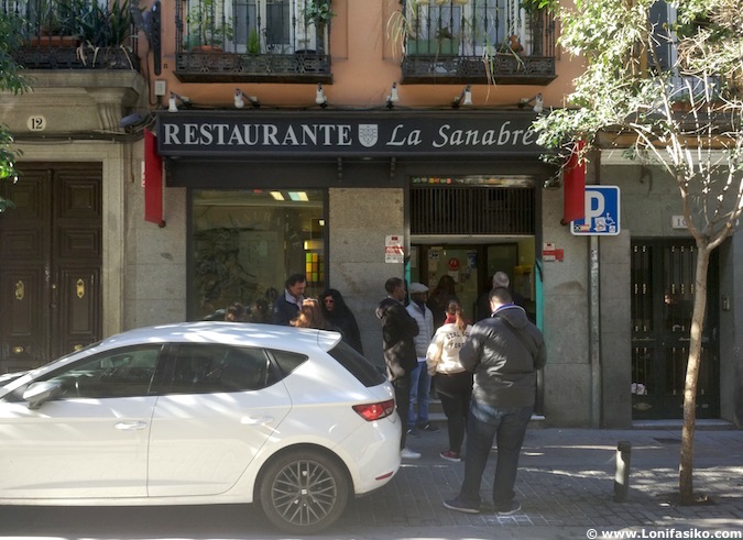 la sanabresa restaurante madrid