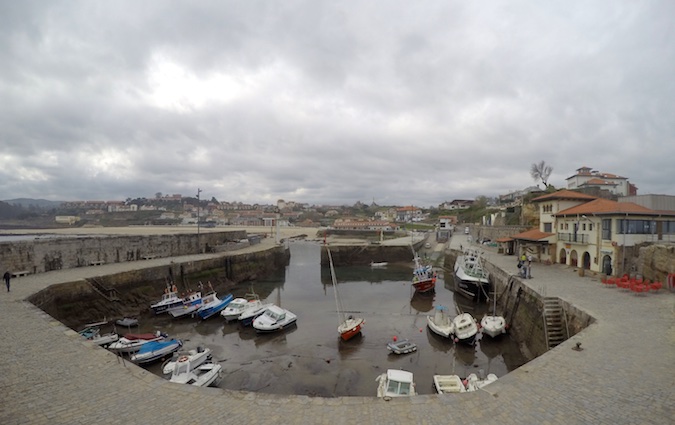 Puerto de Comillas en Cantabria
