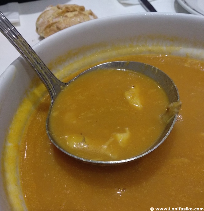 Dónde comer sopa de pescado en Euskadi-País Vasco