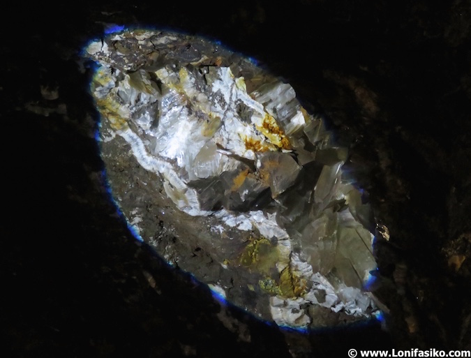 minerales mina rica geoda Pulpí Almería