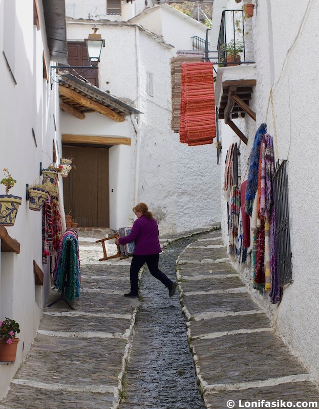 Tiendas artesanía Pampaneira Alpujarra Granada