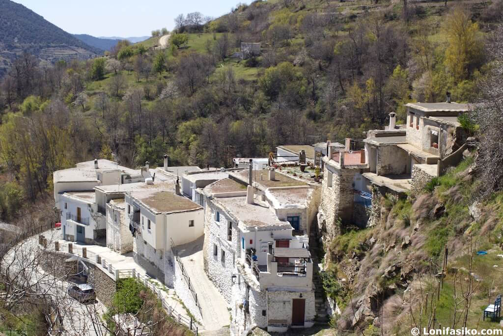 barrio alto Trevélez Alpujarra Granada