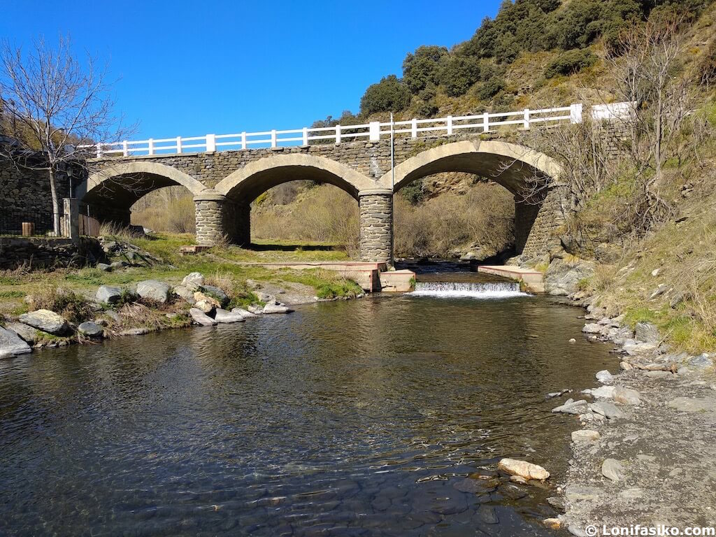 Río Trevélez en Sierra Nevada Granada