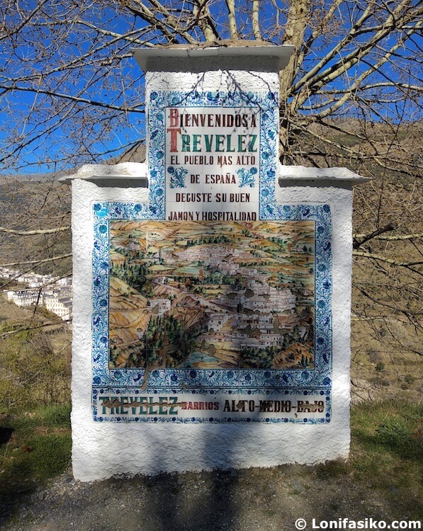 Trevélez Granada pueblos más altos de España