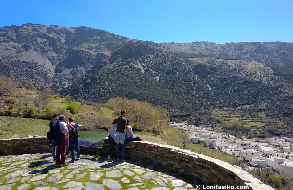 Turismo en Trevélez Granada mirador