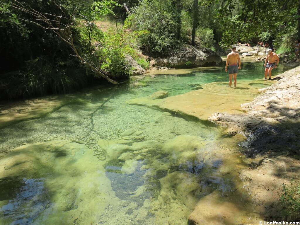 pozas para bañarse rio guadalquivir