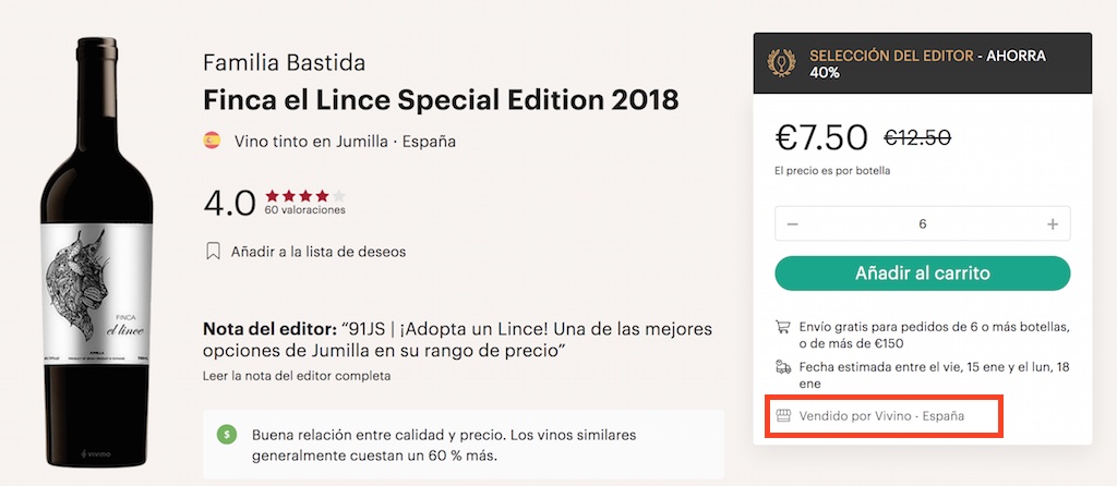 Vino tinto Vega Sicilia Único al mejor precio en Vinopremier México